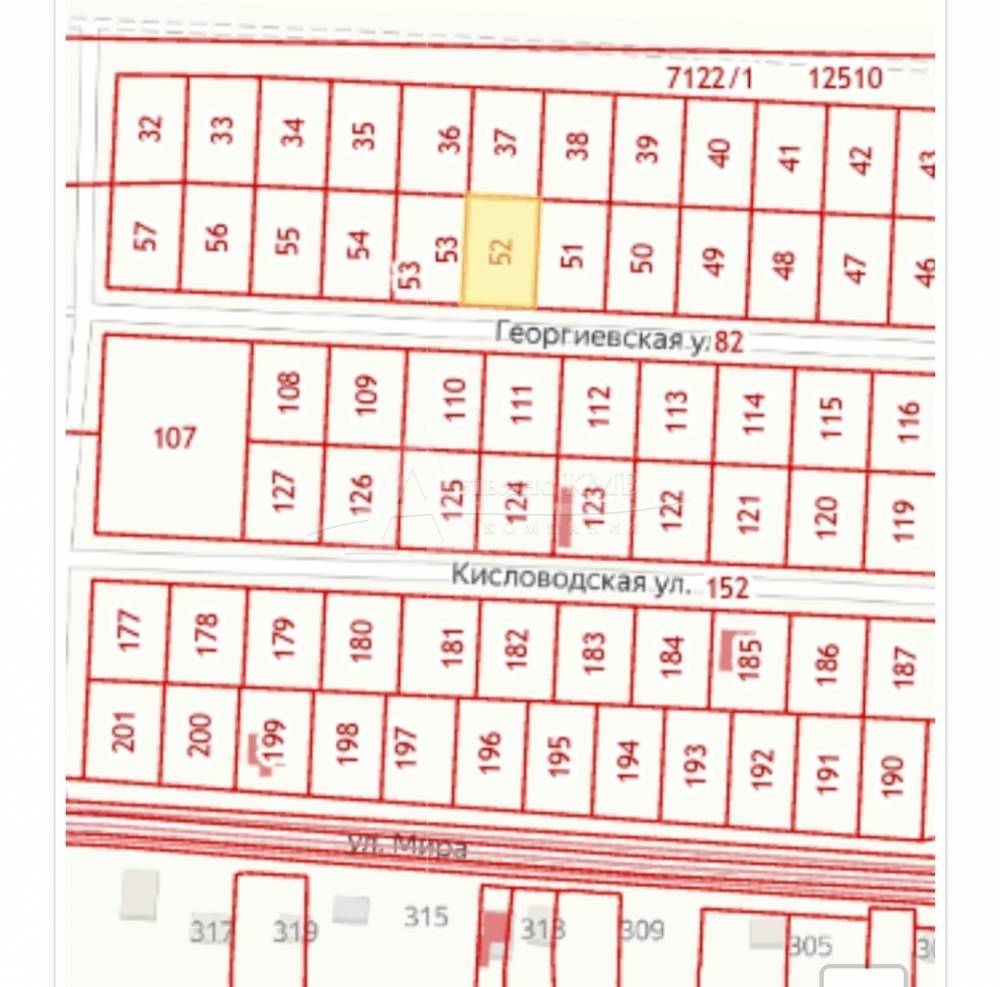 Ставропольский край, Пятигорск, Георгиевская ул.; Участок на участке 8 сот.