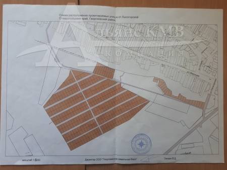 Ставропольский край, Георгиевск, Центральная ул.; Участок на участке 100 сот.